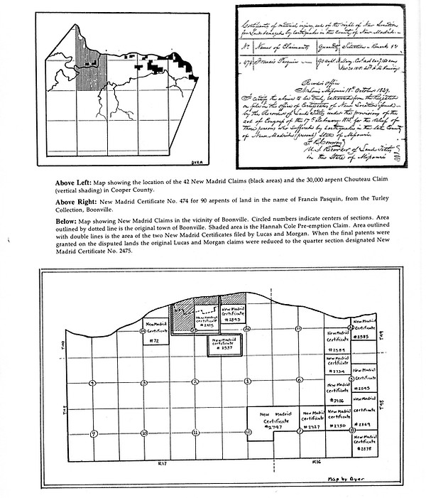 New Madrid Earthquake Cooper County Historical Society